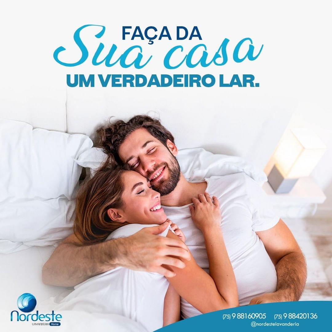 Suas roupas nós poderemos lavar!