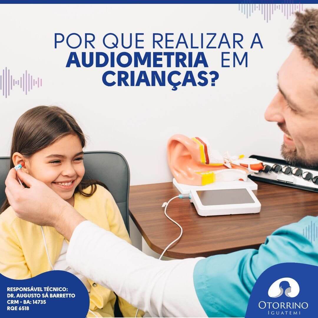 Por que realizar audiometria em crianças?