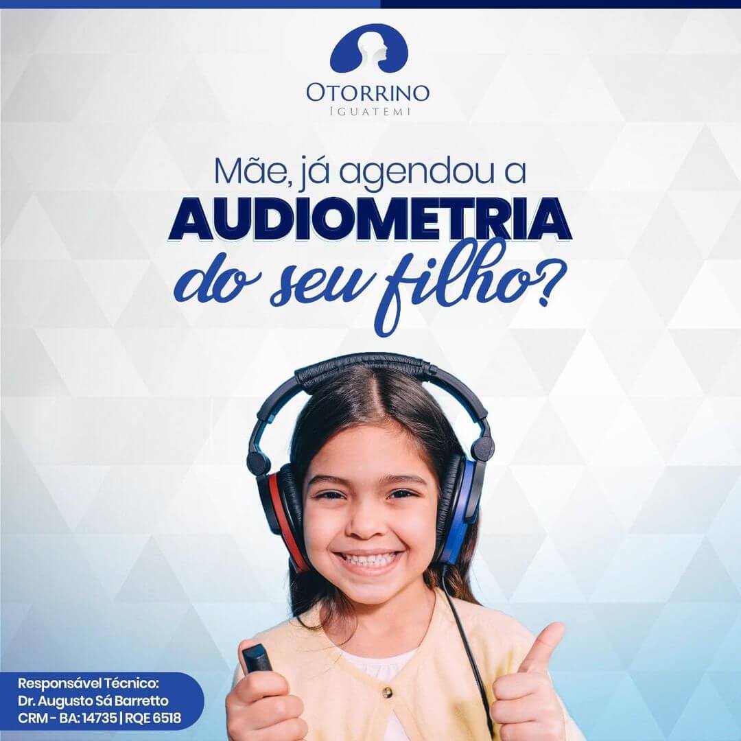 Audiometria para as crianças!