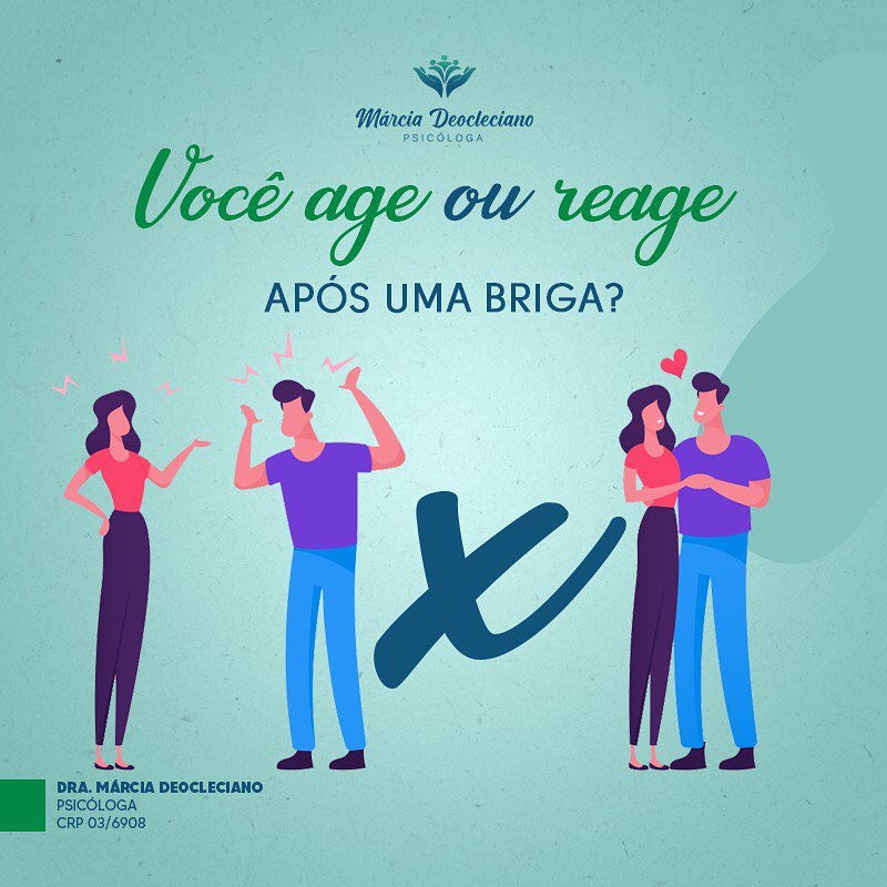 Quem é você na relação no momento  da iscussão?