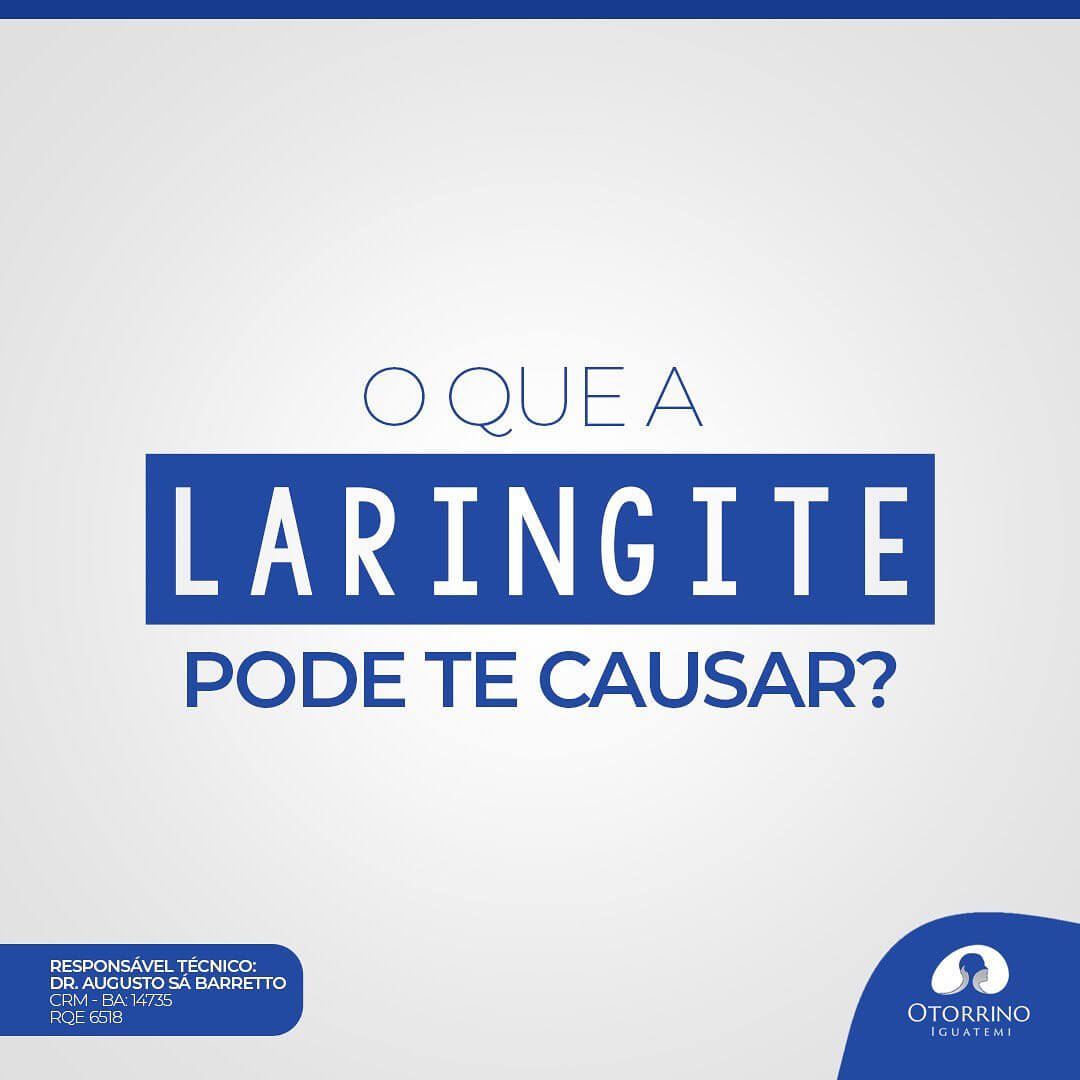 O que a Laringite pode causar?