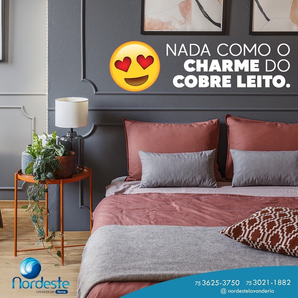 Nada como uma cama cheirosa e bem arrumada!