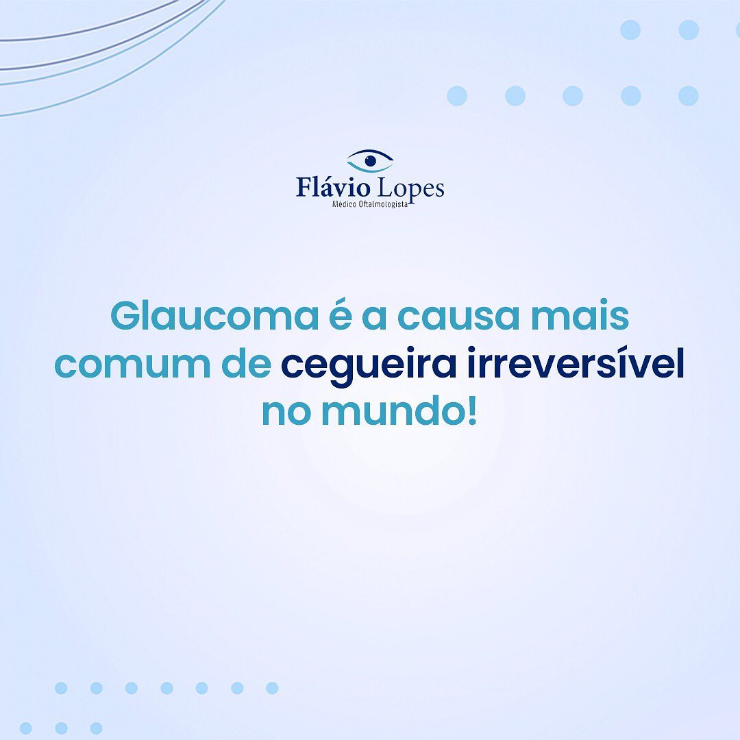 Vamos saber um pouco mais sobre o glaucoma!