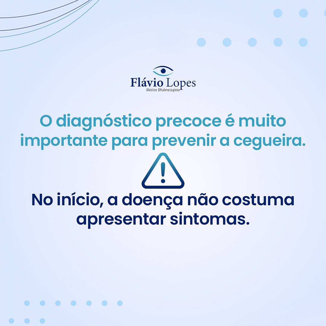 Vamos saber um pouco mais sobre o glaucoma!