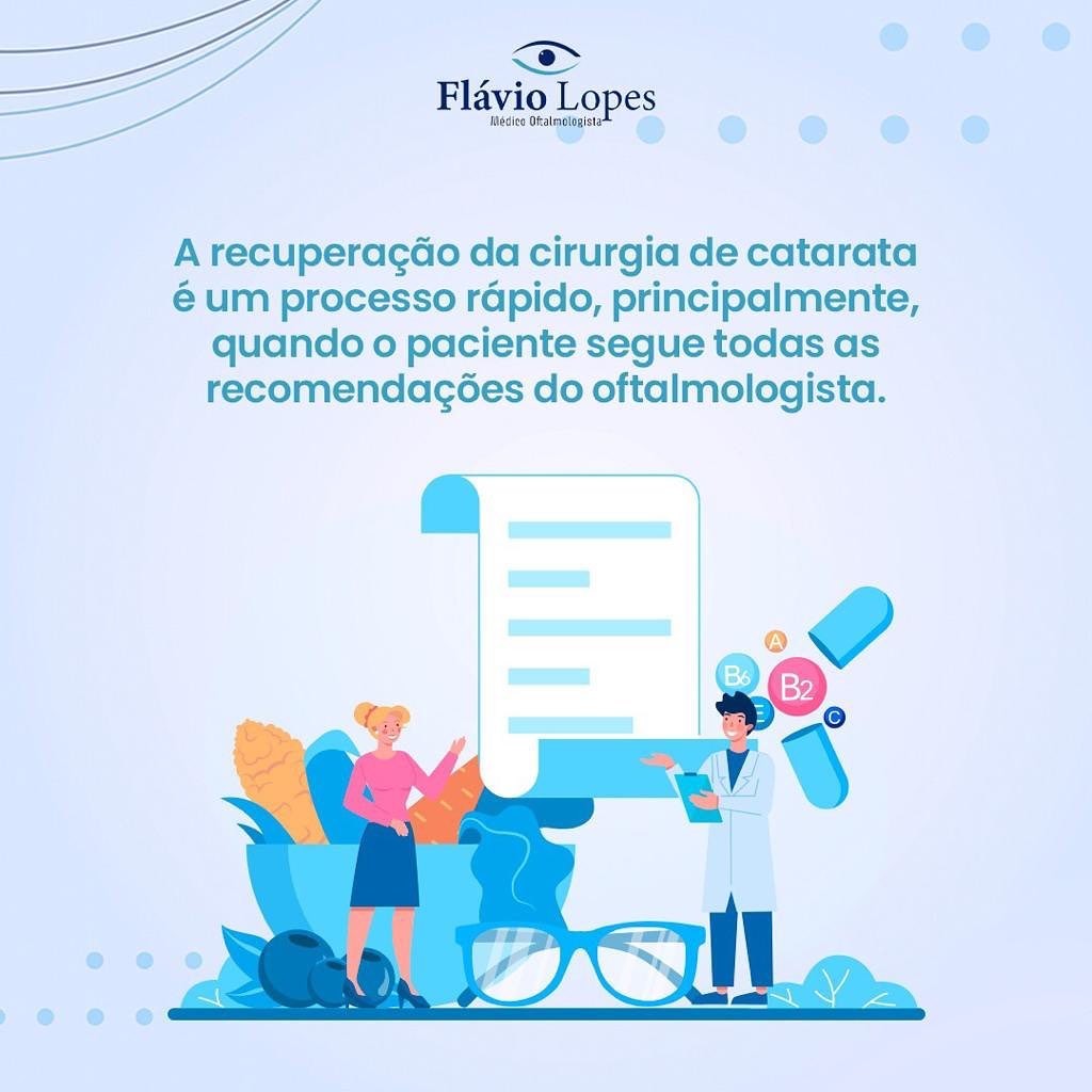 Como funciona a recuperação da cirurgia de catarata?