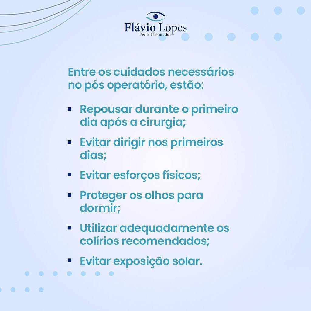 Como funciona a recuperação da cirurgia de catarata?