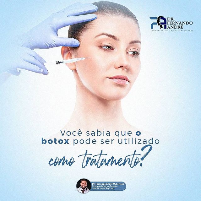 Botox como tratamento é possível