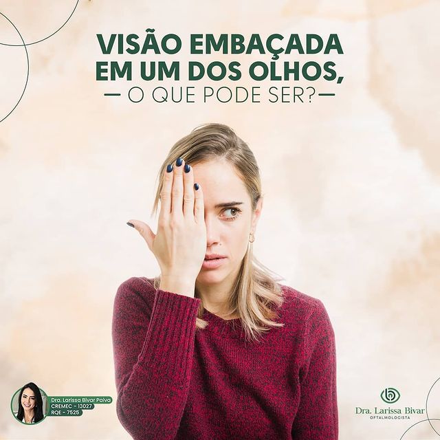 Visão embaçada em um dos olhos: o que pode ser?