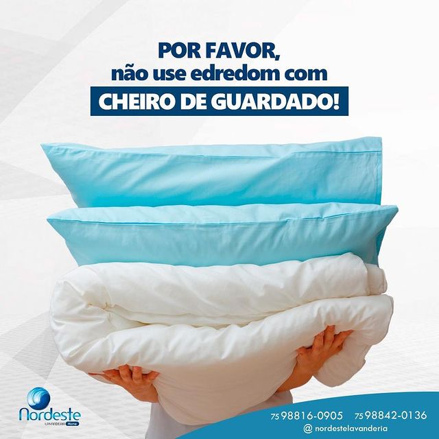 Você já pegou um edredom e logo após começou a espirrar?