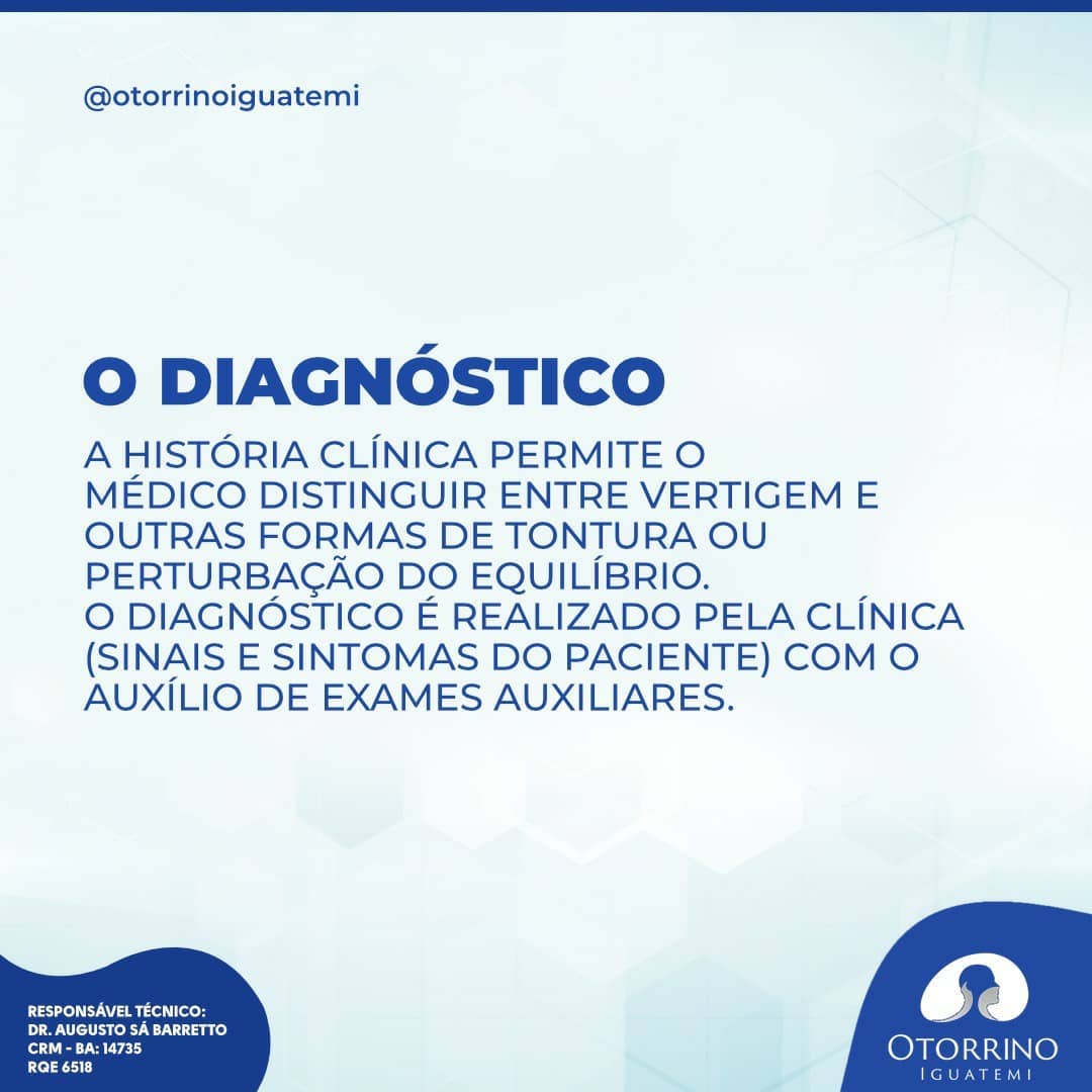 Conheça os tipos de vertigens.