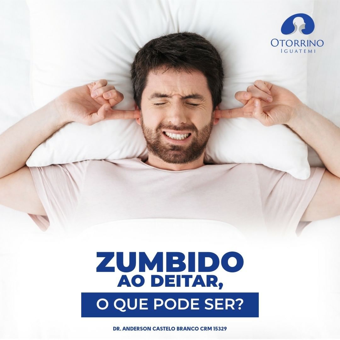 Sente um zumbido no ouvido ao se deitar?