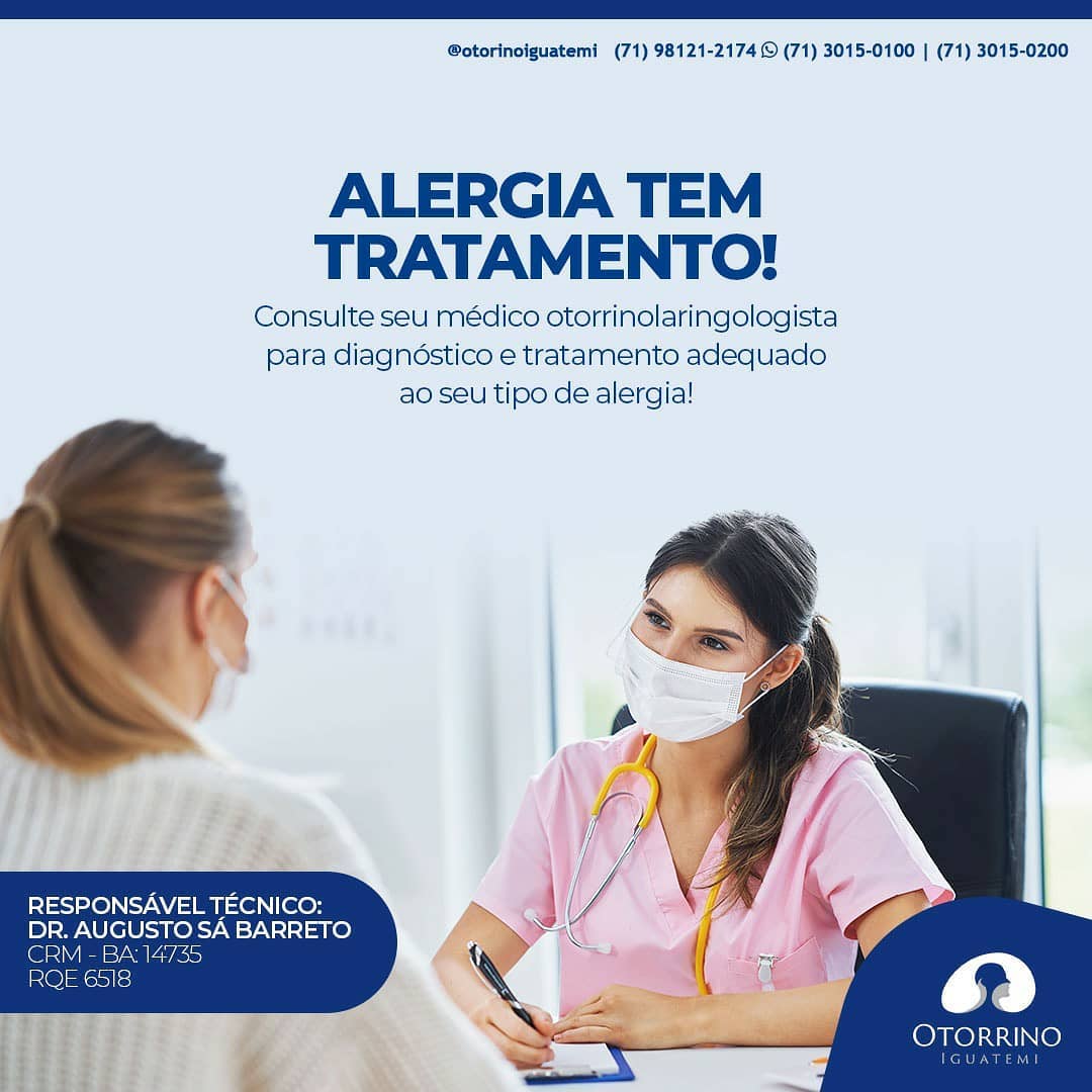 Hoje é o dia Mundial da Alergia