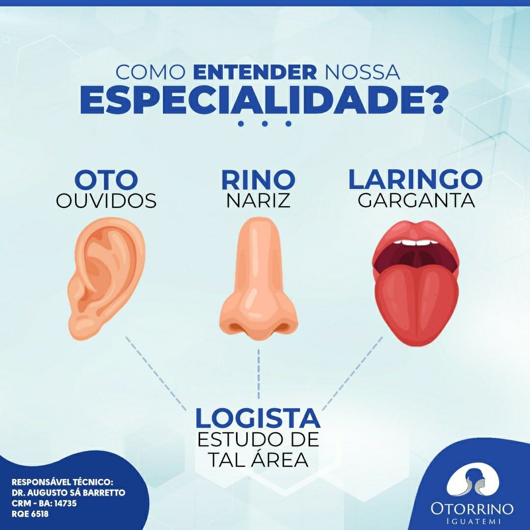 Agora vamos entender  melhor  do que realmente trata o Otorrino.