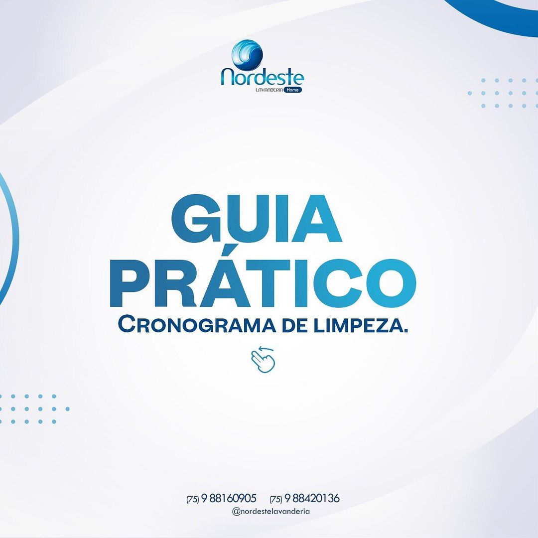 Cronograma de limpeza!