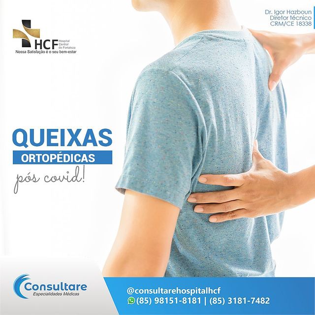 Queixas ortopédicas pós covid.