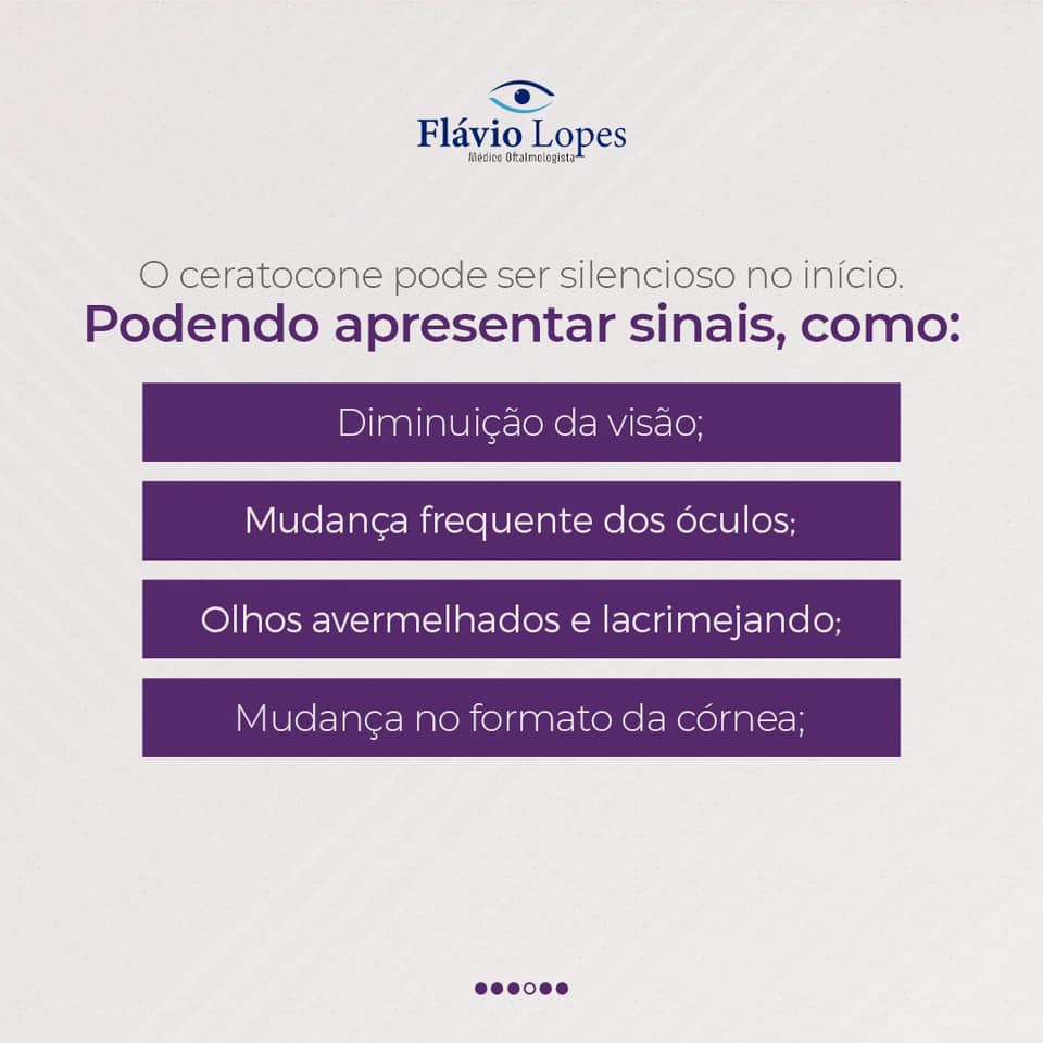 Junho Violeta - Mês de Conscientização e Prevenção ao Ceratocone