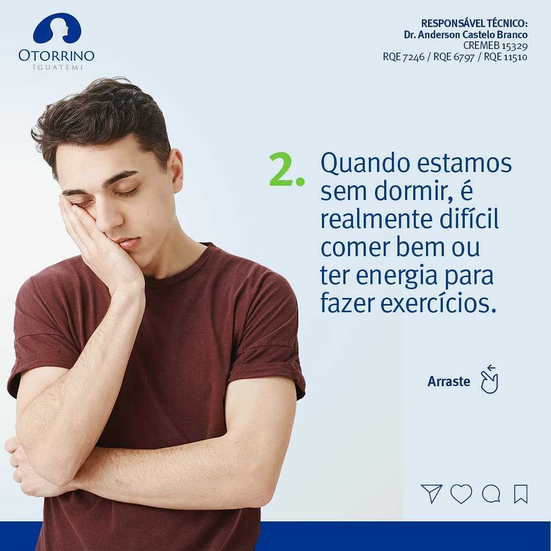 Como anda  a qualiddae do seu sono?