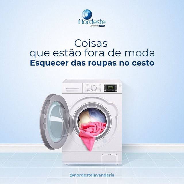Deixar roupas no cesto é coisa do passado!