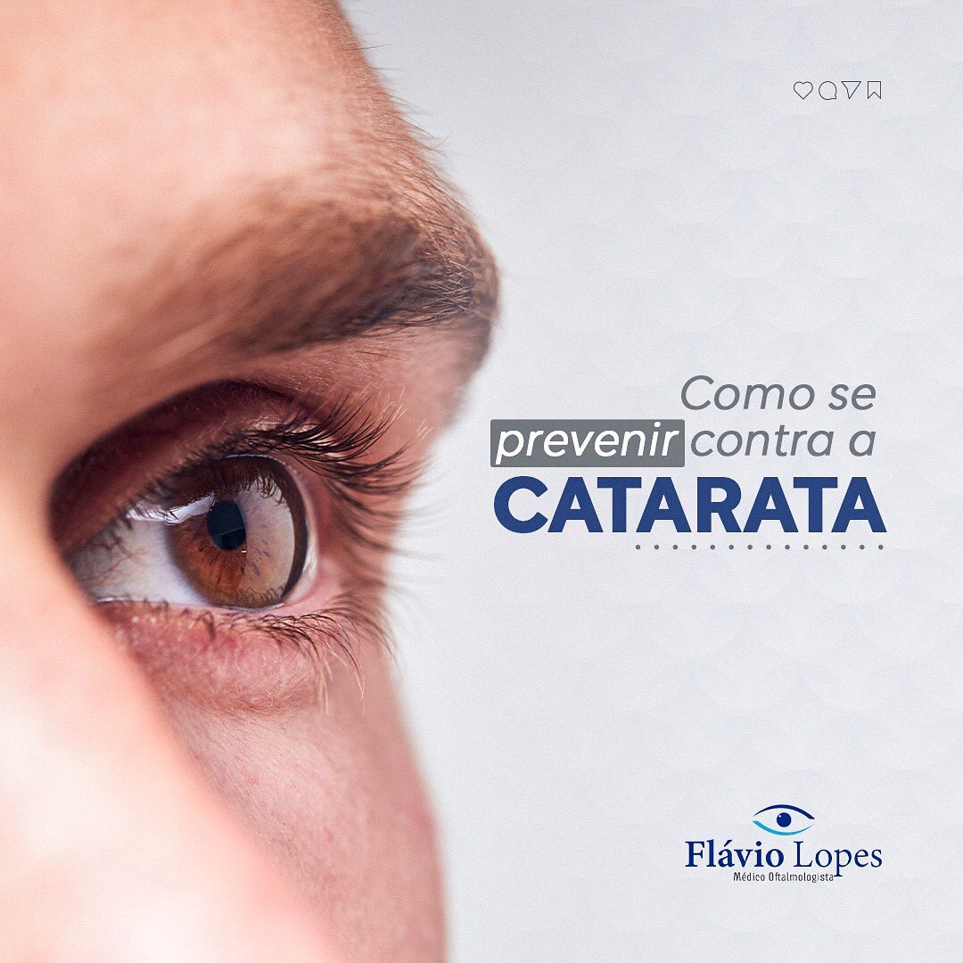 Como se prevenir  contra  a catara!