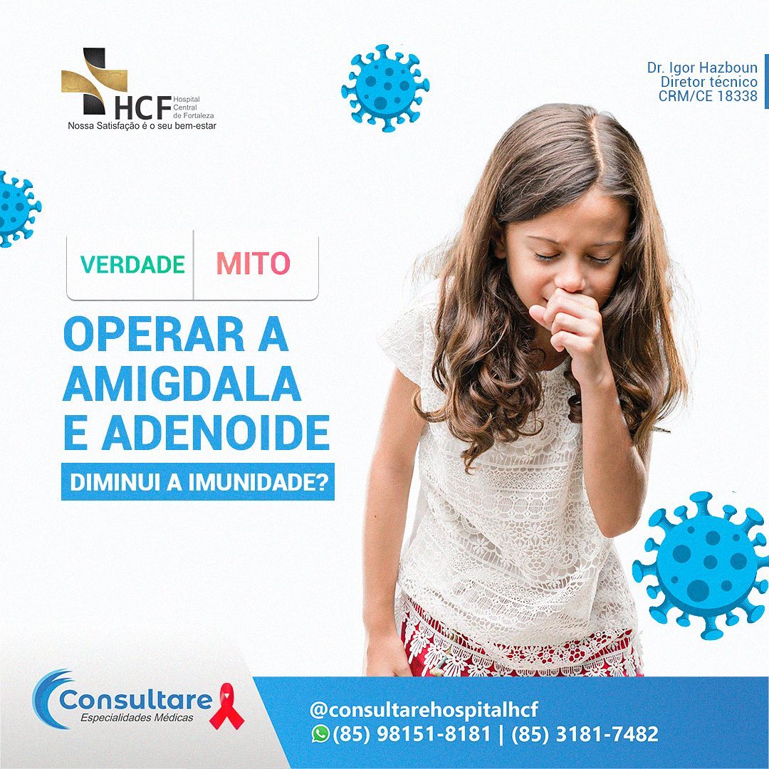 Se opera  as   amigdalas diminui a imunidade?