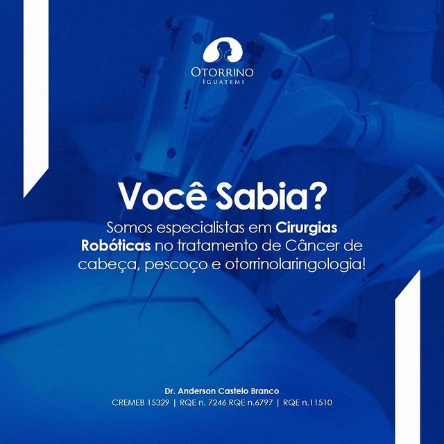 Vem conhecer  os benefícios da  cirurgia  robótica