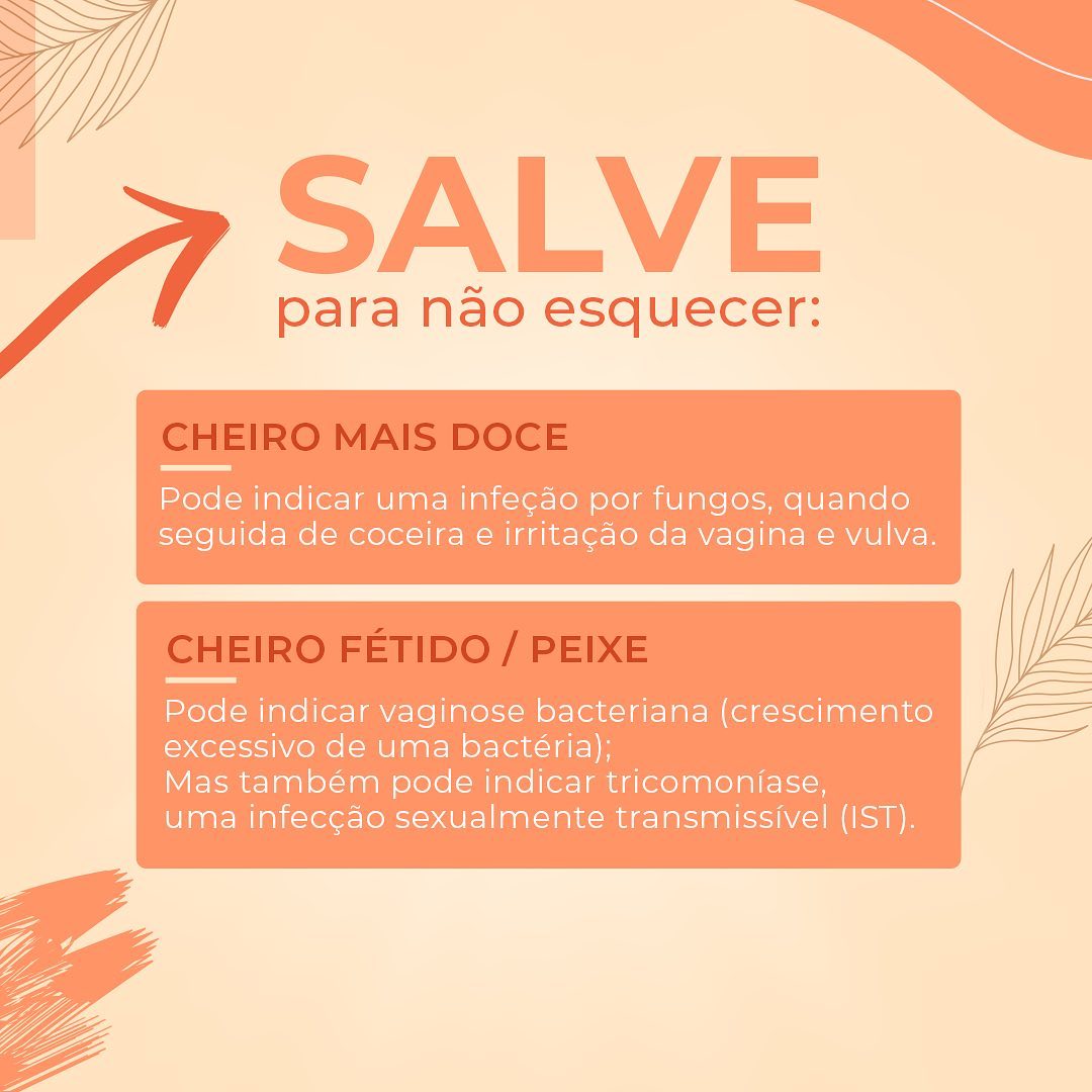 Cheiros íntimos, vamos entender  melhor!