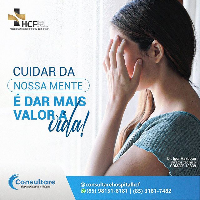 Cuidar da mente, também é uma forma de dar valor a vida!
