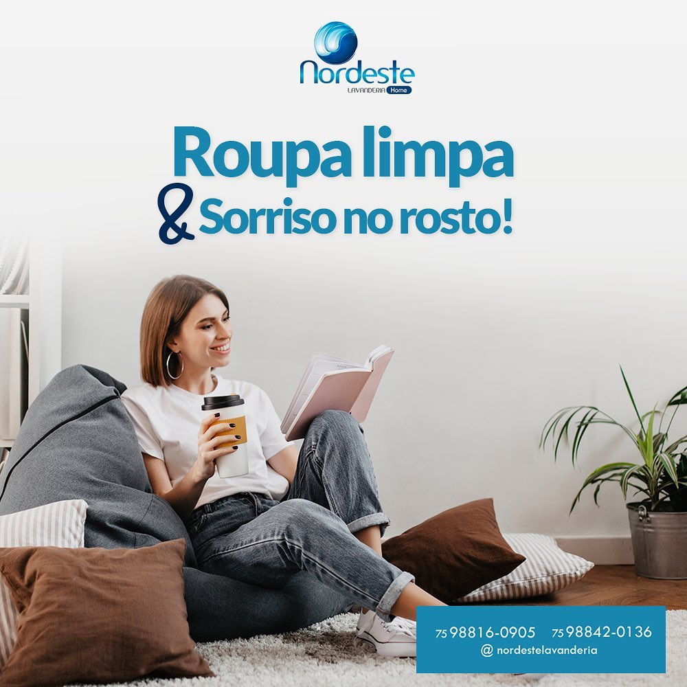 Final  de semana  garantido  pela Nordeste  lavanderia!