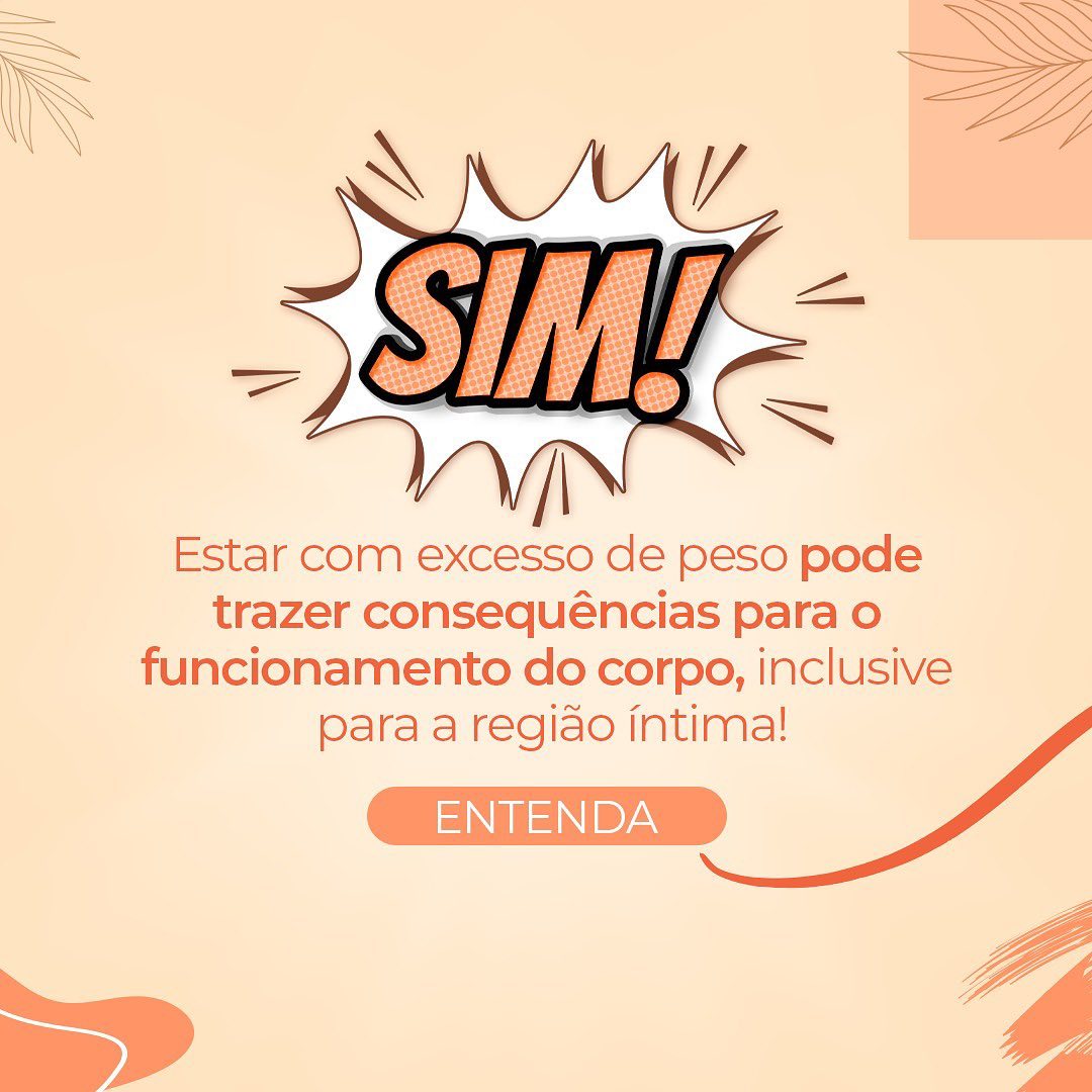 Excesso  de peso e sua  região  íntima existe alguma relação?
