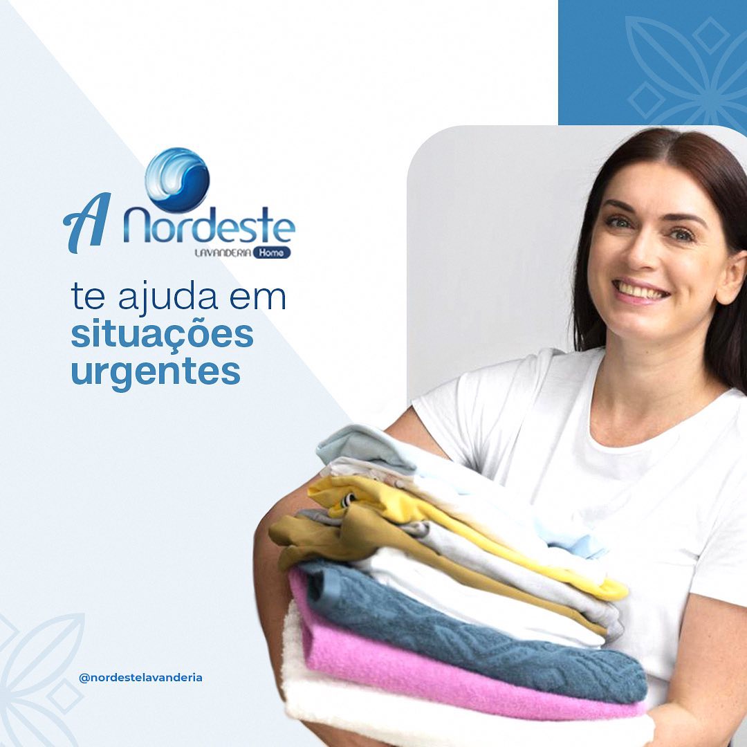Ligou? A Nordeste Lavanderia te socorre!
