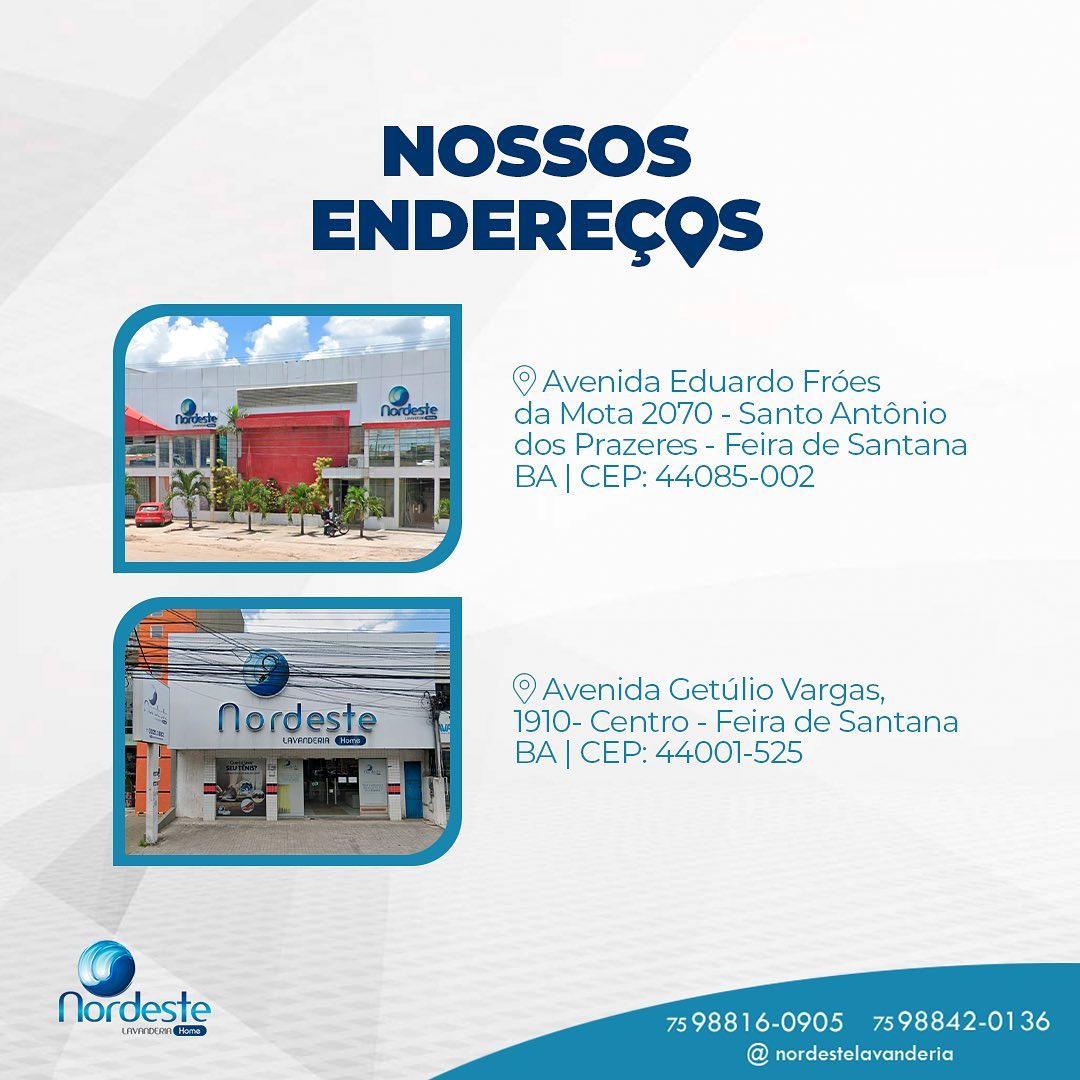 Você sabia  que temos dois endereços?