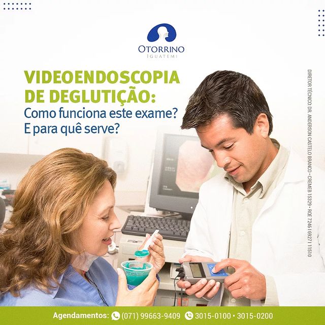 Agende a sua vídeo endoscopia de deglutição conosco através do WhatsApp ou por ligação.