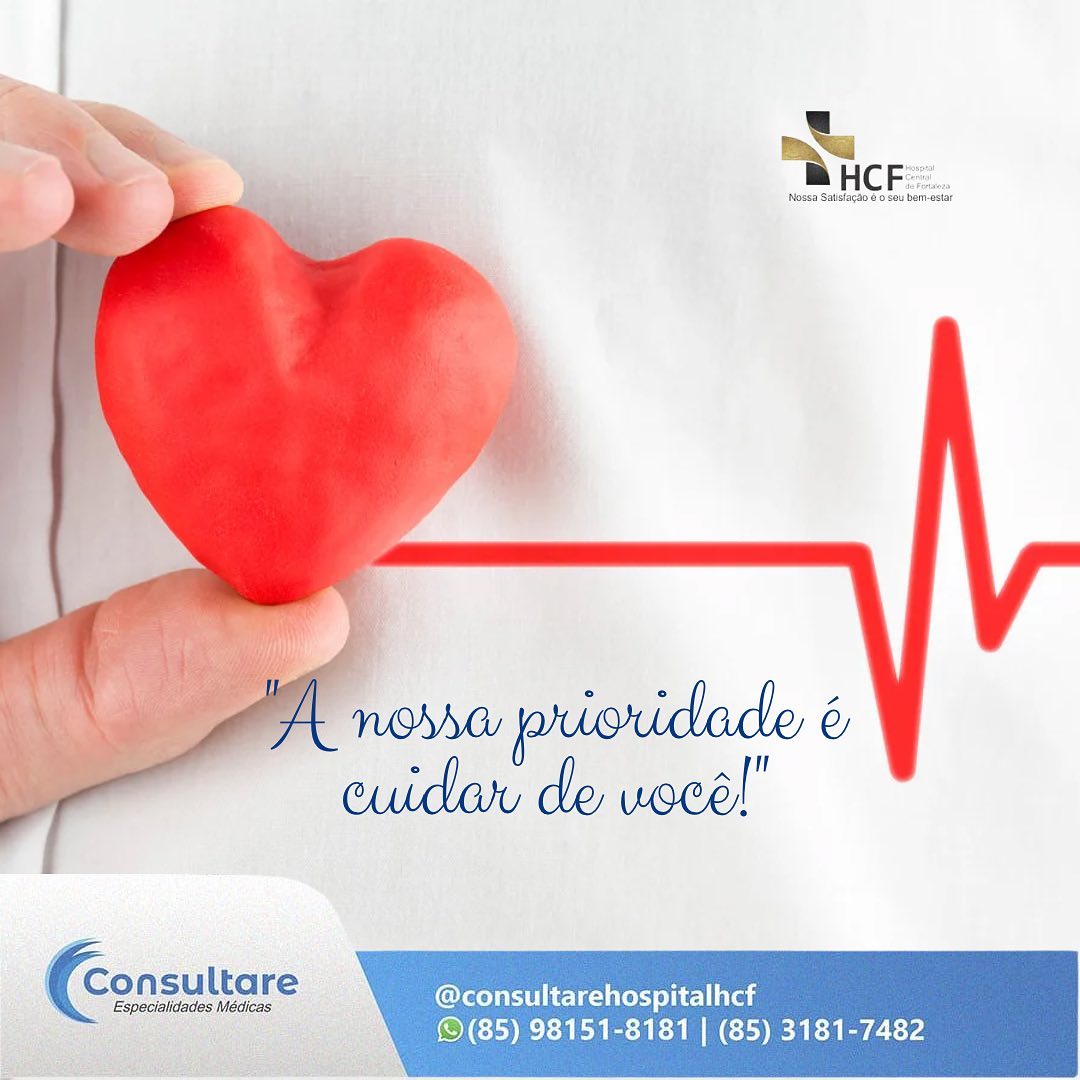 Nossa  prioridade   é cuidar de você!
