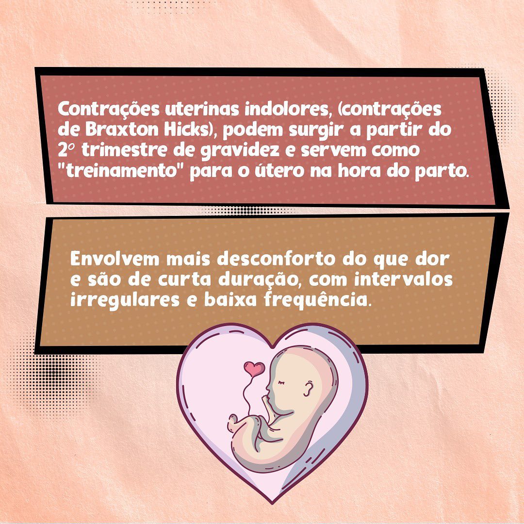 A ideia de ter que passar pelas contrações uterinas também te assusta?!