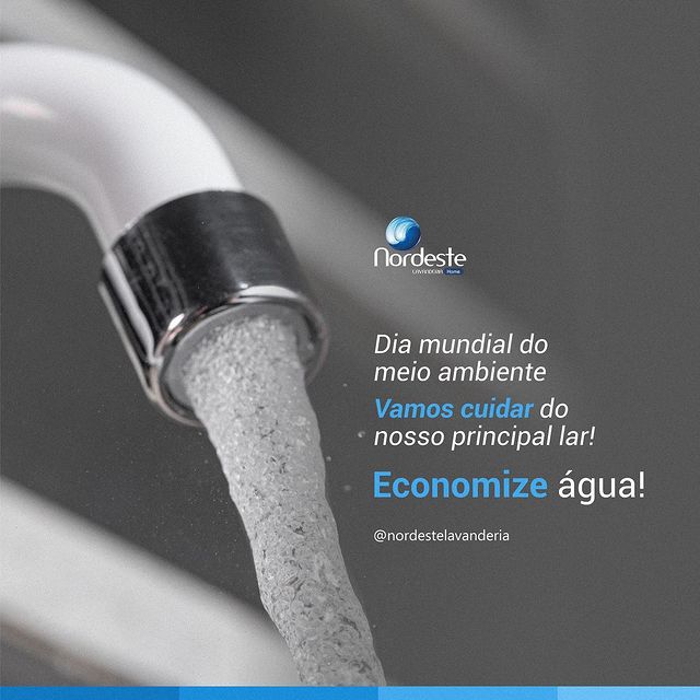 Preserve o meio ambiente.