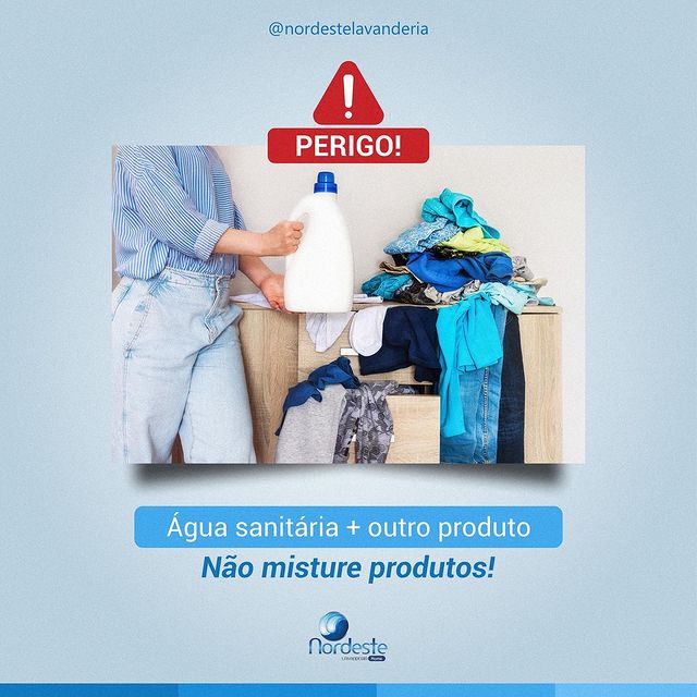 Não misture produtos!