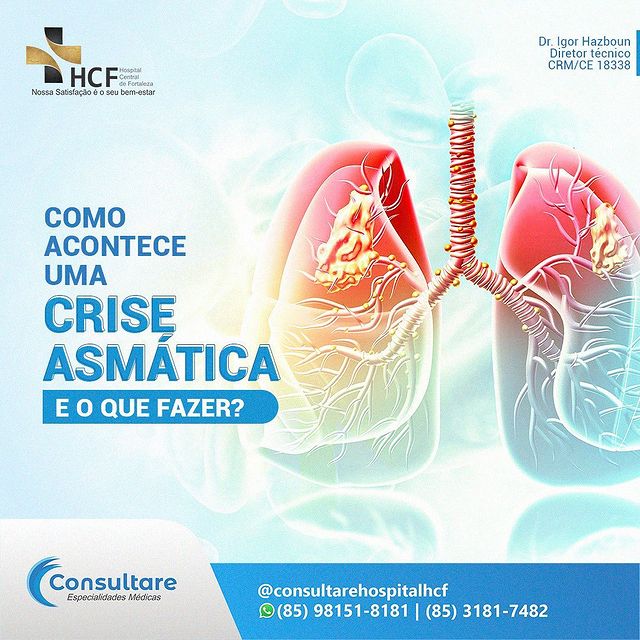 Você sofre com a asma? Fala pra gente aqui em baixo!