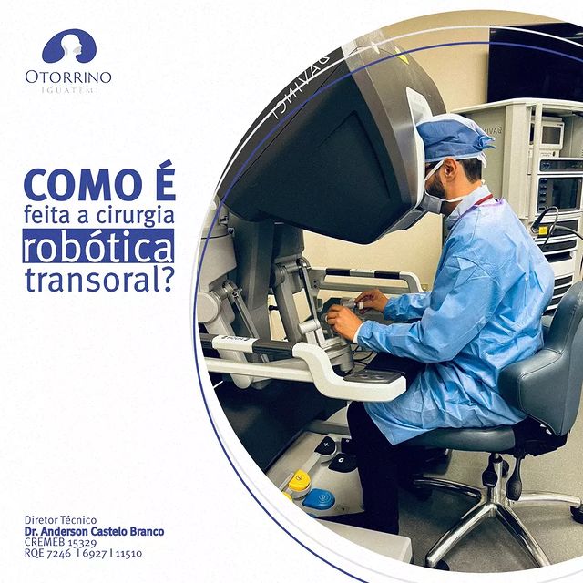 Já  ouviu  falar  da  cirurgia  robótica  transoral?