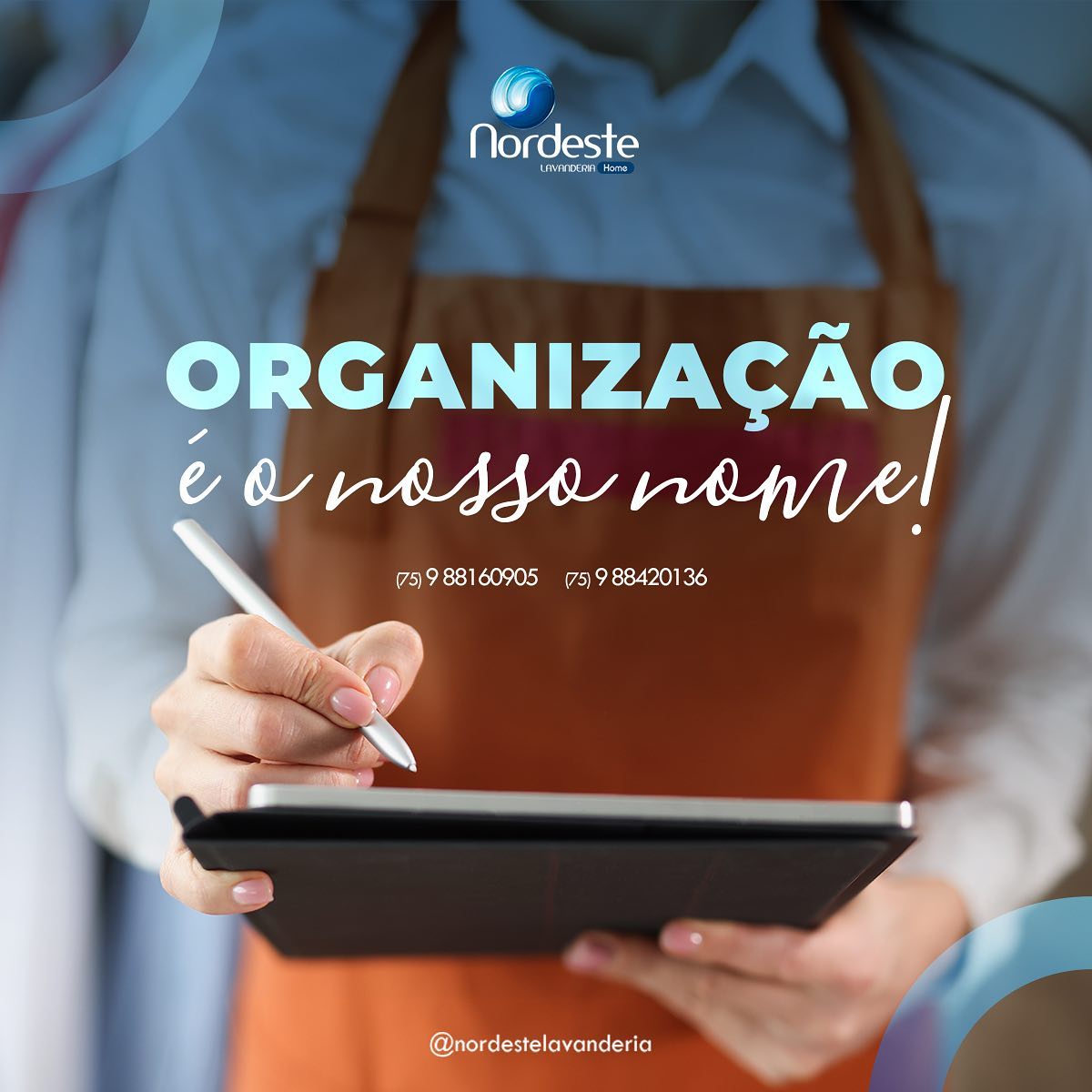 Conheça mais da nossa lavanderia, experimente os nossos serviços.
