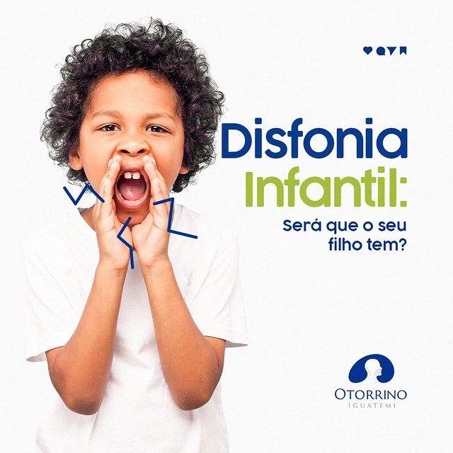 Será  que meu filho  sofre de disfonia?