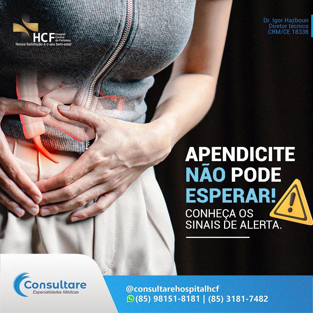 Como identificar se está com apendicite?