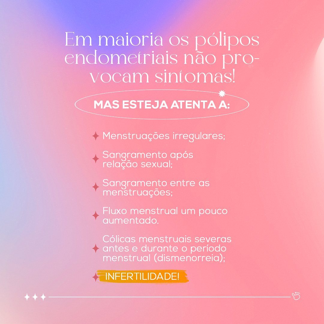 Como identificar os pólipos endometriais?