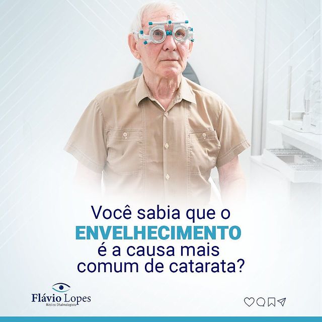 Qual a idade que surge a catarata?