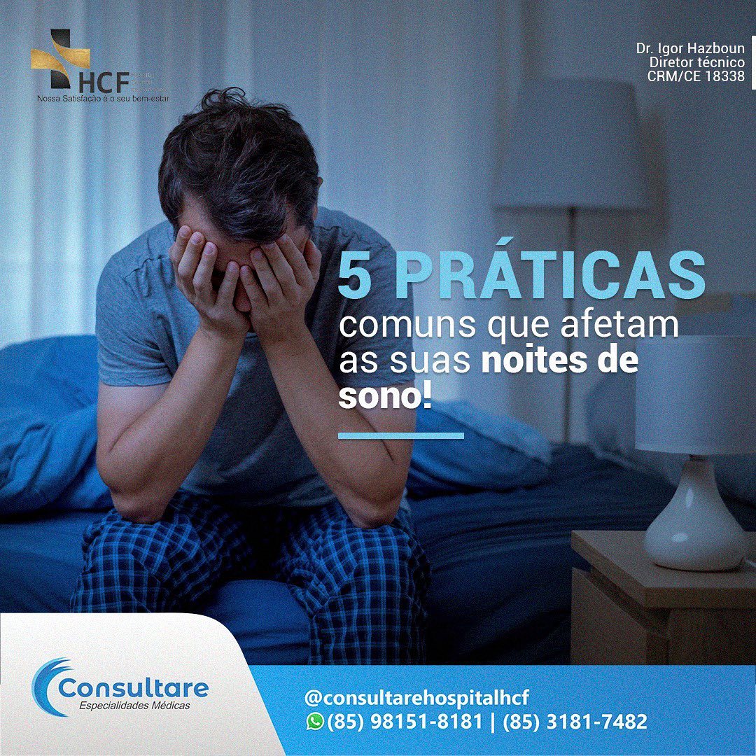 Como anda a sua rotina de sono?