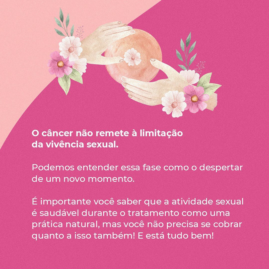 Eu gostaria de poder abraçar cada uma de vocês que estão enfrentando essa luta! 