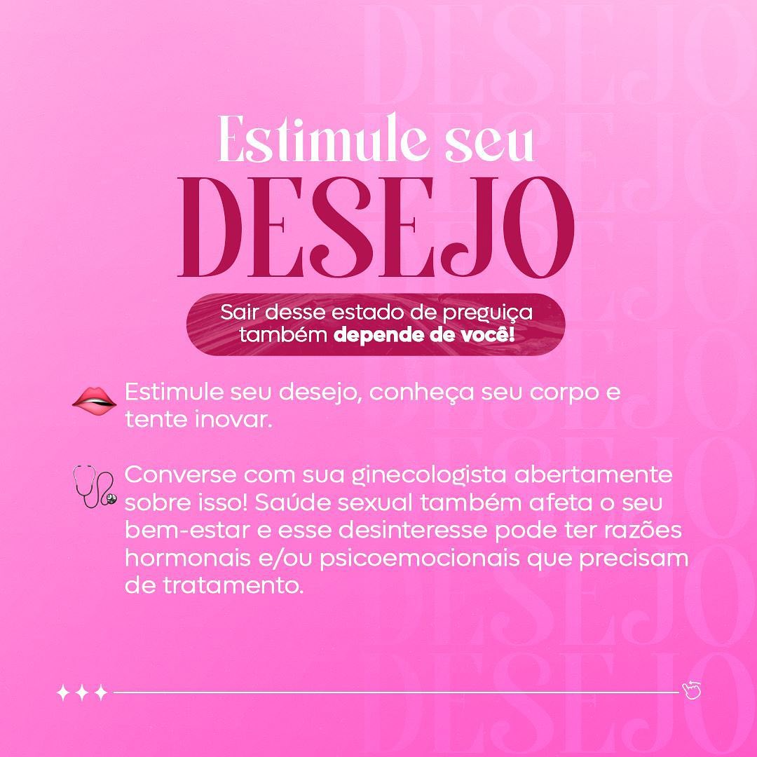 A falta de desejo sexual é um problema que precisamos falar!