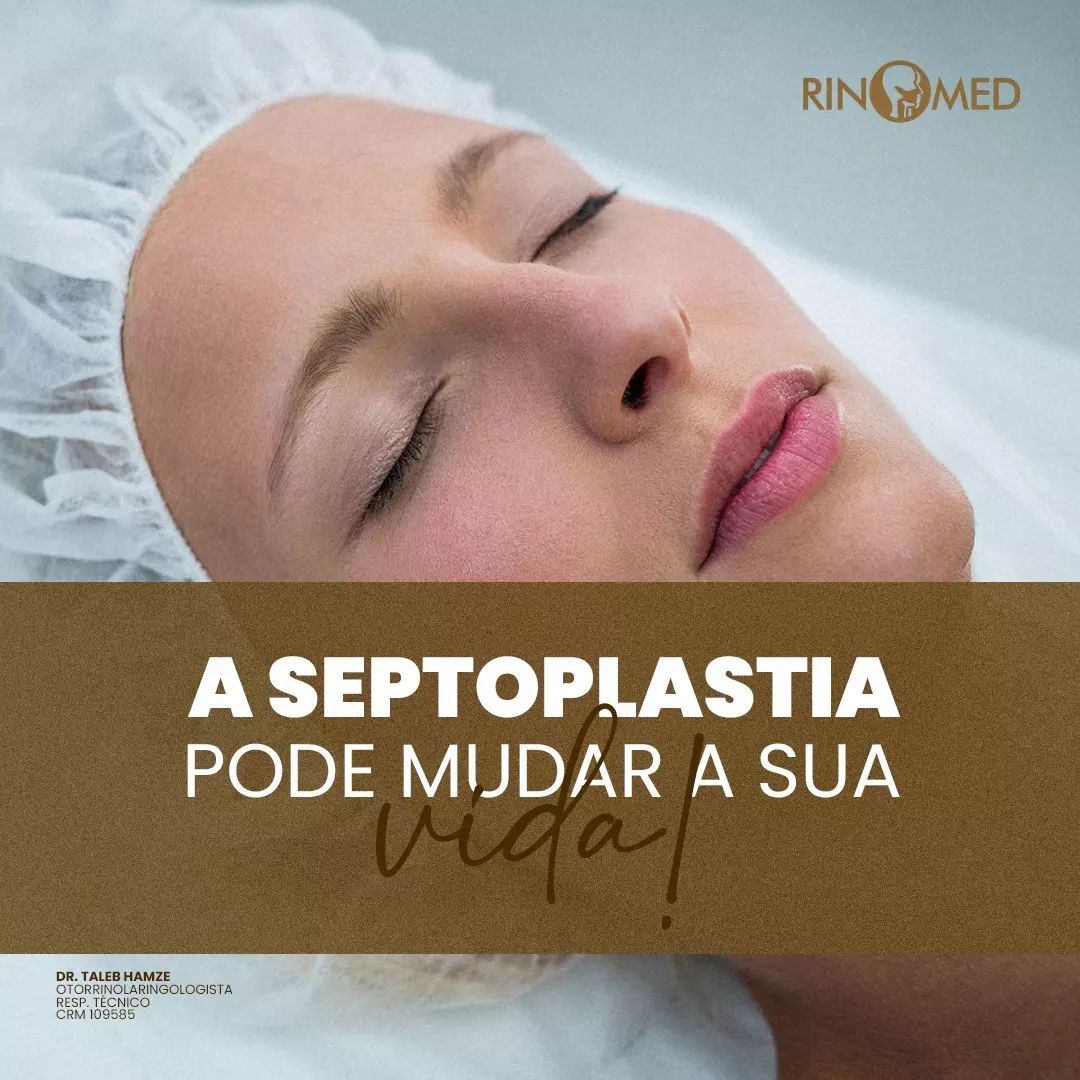 Já penou em fazer uma septoplastia?