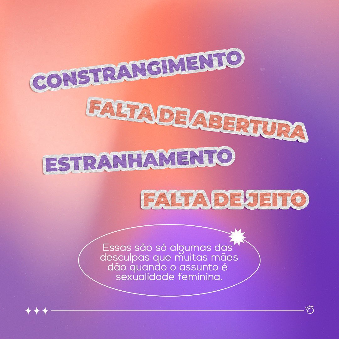 Você conversa sobre sexualidade com a sua filha?!