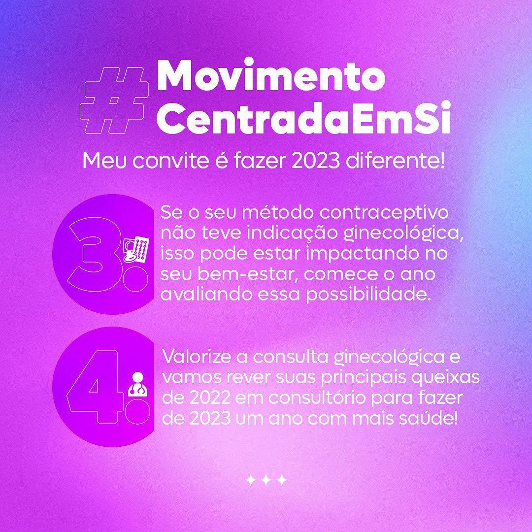 Vamos fazer de 2023 seu ano juntas?!