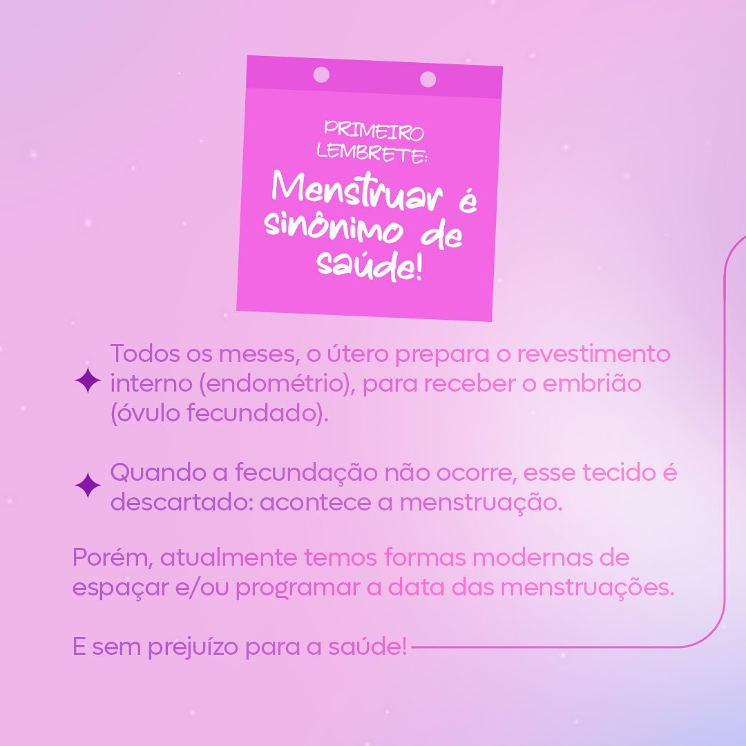 Já aconteceu de coincidir a menstruação com aquela viagem?